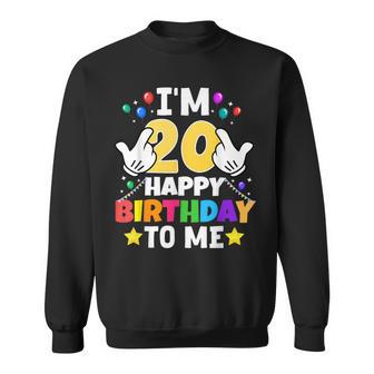 私は20歳です。お誕生日おめでとう、面白い20歳の誕生日 スウェットシャツ - Kawaiitshirt