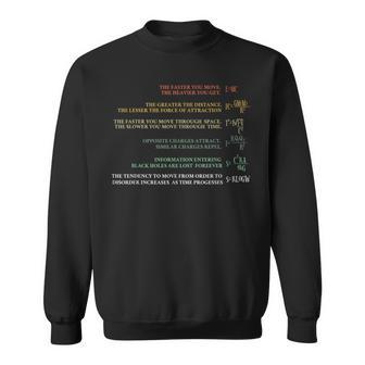 科学および物理学の公式方程式 スウェットシャツ - Kawaiitshirt
