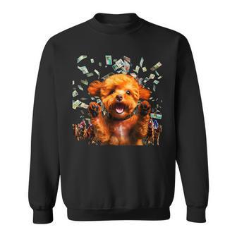 競馬 馬tシャツ 面白いtシャツ トイプードル 馬券 ウマ レース 馬 乗馬 競馬 メンズ おもしろグッズ ネタ 大人 スウェットシャツ - Kawaiitshirt