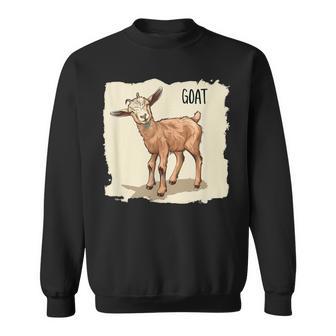 素敵な若いヤギの動物服。 スウェットシャツ - Kawaiitshirt
