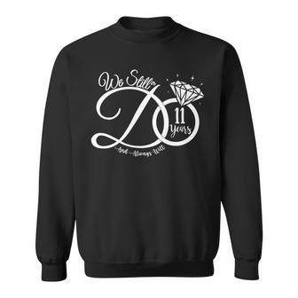結婚11周年 Wetill Do 11歳 カップル 長袖tシャツ スウェットシャツ - Kawaiitshirt