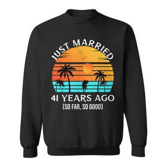 結婚記念日 結婚41年前 こんなに良い スウェットシャツ - Kawaiitshirt