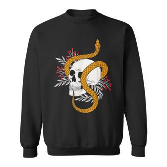 蛇 レディース メンズ 蛇柄 アナコンダ爬虫類 スウェットシャツ - Kawaiitshirt