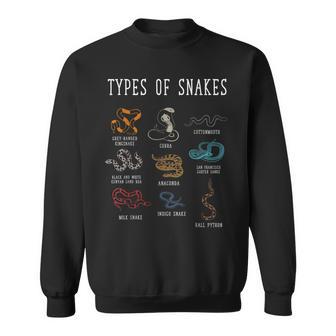 蛇の種類 蛇 蛇 ボア コブラ スウェットシャツ - Kawaiitshirt