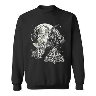 蛾 90年代スタイル ヴィンテージ 美学 Y2k 蛾 蝶 昆虫 スウェットシャツ - Kawaiitshirt
