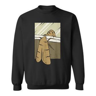 蛾は自分の反射を見つめます 蛾 昆虫 昆虫学 昆虫 スウェットシャツ - Kawaiitshirt