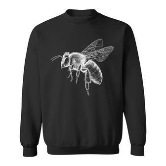 蜂 動物 モチーフ アート 蜂 スウェットシャツ - Kawaiitshirt