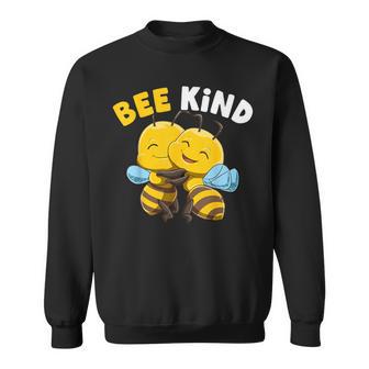 蜂親切かわいい親切に蜂しゃれ蜂親切ミツバチ スウェットシャツ - Kawaiitshirt