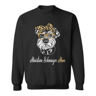 誕生日 母の日ギフト ミニチュアシュナウザー 母 スウェットシャツ - Kawaiitshirt