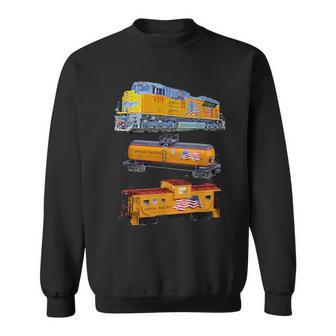 貨物列車 エンジン タンカー 車掌 スウェットシャツ - Kawaiitshirt