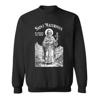 配管工 配管 守護聖人 マチュリヌス ヴィンテージ パイプレンチ スウェットシャツ - Kawaiitshirt