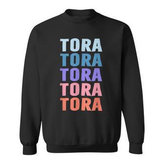 面白いギフトネーム Tora 名前入り スウェットシャツ - Kawaiitshirt