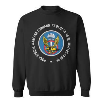 韓国軍特殊部隊 ブラックベレー帽 スウェットシャツ - Kawaiitshirt