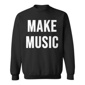 音楽を作る スウェットシャツ - Kawaiitshirt