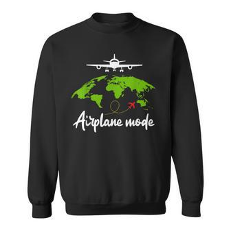飛行機モード 休暇ギフト メンズ レディース パイロット航空 スウェットシャツ - Kawaiitshirt