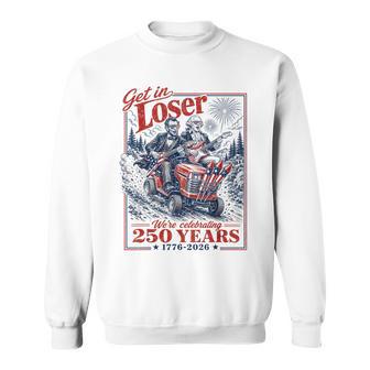 250 Years 250Th Anniversary Usa July 4Th Washington Lincoln Sweatshirt - Thegiftio UK