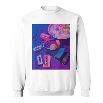 80年代 90年代aporwave レトロ美学 スウェットシャツ - Kawaiitshirt