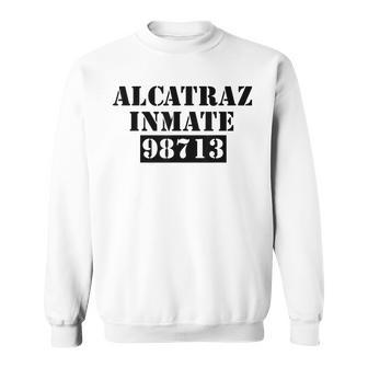 Alcatraz Prison Inmate Instant Lazy Halloween Costume Sweatshirt - Thegiftio UK