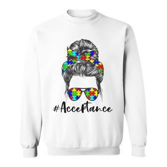 Apoyo Para Defensores Del Mes De Concienciaciónobre El Autismo Camisa de entrenamiento - Regaloses