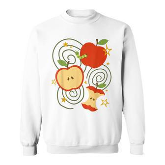 Apple Y2k Kawaii Cute Vintage 90S Retro Brown Grunge N Sweatshirt - Thegiftio