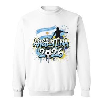 Argentina Arg 26 Bandera Colorida Paraalpicaduras De Pintura Camisa de entrenamiento - Regaloses