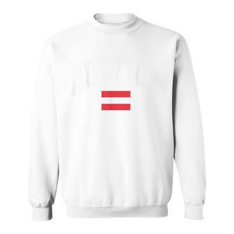 Austria Austrian Flag Osterreich Graphic Sweatshirt - Thegiftio UK
