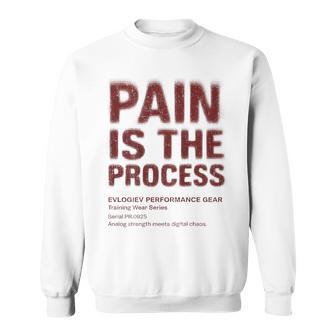 Backprint Y2k Fitness Mode Gym Zubehör Kraftsport Yogaport Sweatshirt - Seseable