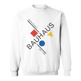 Bauhausムーブメントtシャツ、1923年建築作品。 スウェットシャツ - Kawaiitshirt