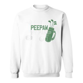 Best Peepaw By Par Golf Lover Fathers Day Sweatshirt - Thegiftio UK