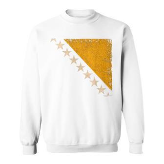 Bosnia And Herzegovina Flag Souvenir Sweatshirt - Thegiftio UK
