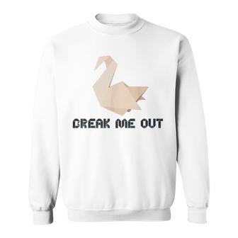 Break Me Out Of This Prison 折り紙 スウェットシャツ - Kawaiitshirt