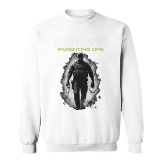 Call Of Daddy Parenting Ops Father's Day Great Dad Joke Sweatshirt - Thegiftio UK