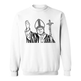 Católicaan Papa Juan Pablo Ii 2 Jp2 Camisa de entrenamiento - Regaloses