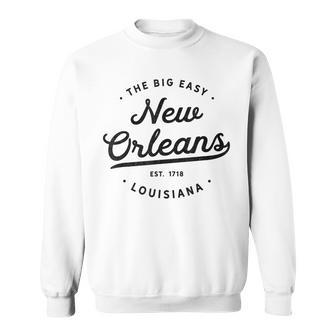 Classic Retrointage New Orleans Louisiana Usa Big Easy スウェットシャツ - Kawaiitshirt