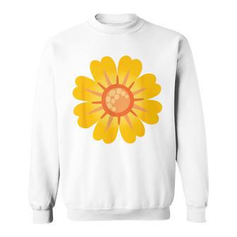 Costume De Marguerite Avec Fleurs Jaunes Sweater e - Cadeauxyz