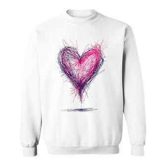 Dibujo Del Corazón Camisa de entrenamiento - Regaloses
