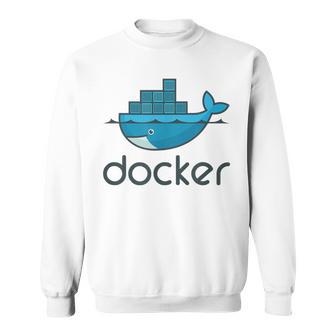 Docker Engine プラットフォーム間でのアプリケーションのデプロイと実行 スウェットシャツ - Kawaiitshirt