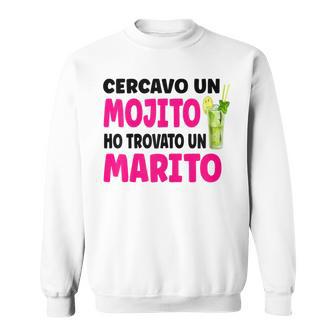Donna Futuraposa Mojito Divertenti Costumi Addio Al Nubilato Felpa - Novitaregali
