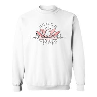 Fleur De Lotus Pour Yoga Pilates Entraînement Sweater e - Cadeauxyz