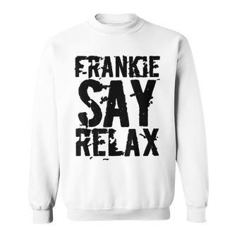 Frankieay Relax 太字フォントシャツ スウェットシャツ - Kawaiitshirt
