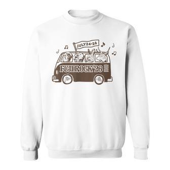Fuji Rock 2026 Animal Amazon Limited Orange スウェットシャツ - Kawaiitshirt