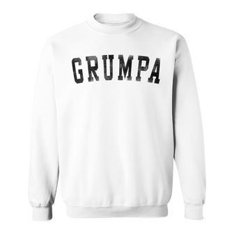 Grumpa Classic Bold Font Birthday Grumpa Sweatshirt - Thegiftio UK
