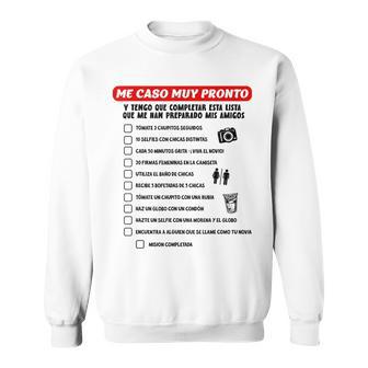 Hombre Despedidaoltero Reto Lista Petición Novio Pruebas Camisa de entrenamiento - Regaloses