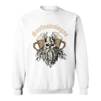 Hopfenkrieger Lustiger Bierpruchikinger Sweatshirt - Seseable