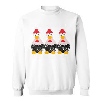 Humour Pintades Noel Agriculteur Élevage Animal Drôle Haut De Gamme Sweater e - Cadeauxyz