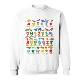 Idée De Tenue De L'alphabet Dinosaure Pour Enfants Et Alphabet Dinosaure Sweater e - Cadeauxyz