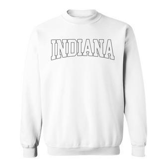 Indiana Throwback Classic Sweatshirt - Thegiftio