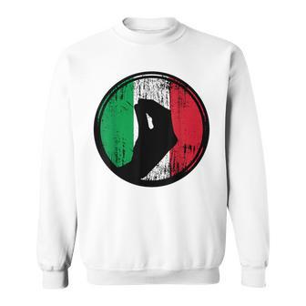 Italia Movimiento Manual Italiano Bandera Italiana Italia Camisa de entrenamiento - Regaloses