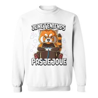 Je Ne T'entends Pas Je Joue Haut De Gamme Sweater e - Cadeauxyz