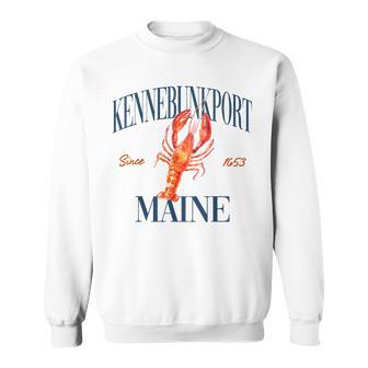 Kennebunkport Maine Est 1653 Old Money Aesthetic Sweatshirt - Thegiftio UK